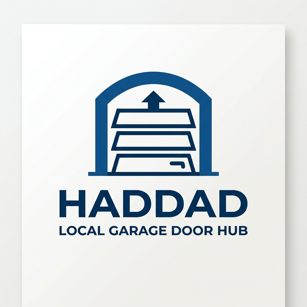 Haddad Local Garage Door Hub Logo